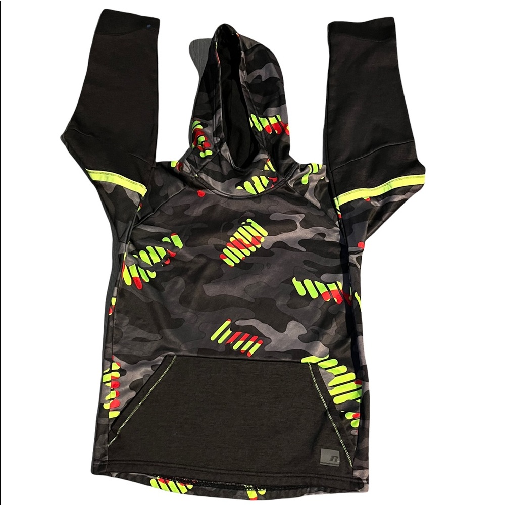 *NFS*Russell Dri-Power 360 Pullover Camo Multicolored Hoodie